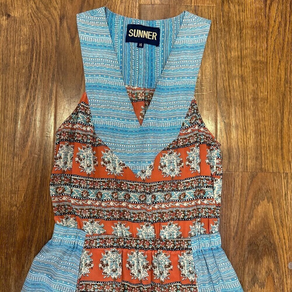 Sunner silk boho maxi dress - Picture 2 of 5